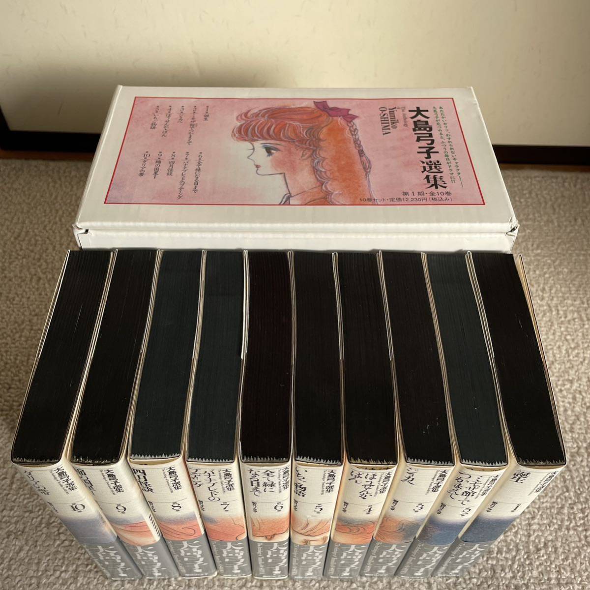 大島弓子選集 第1期 全10巻 輸送用ケース入り 新品同様 L76