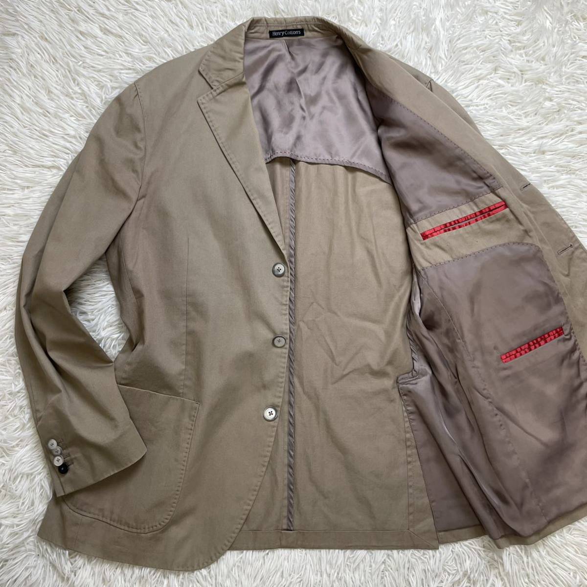 希少サイズ 54 2XL相当 ヘンリーコットン Henry Cotton
