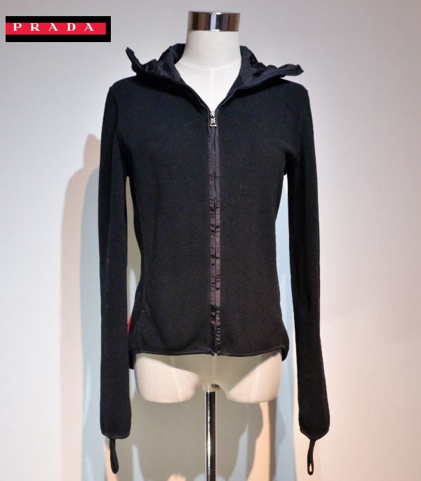 PRADA SPORT プラダスポーツ フリースジャケット ジップアップ