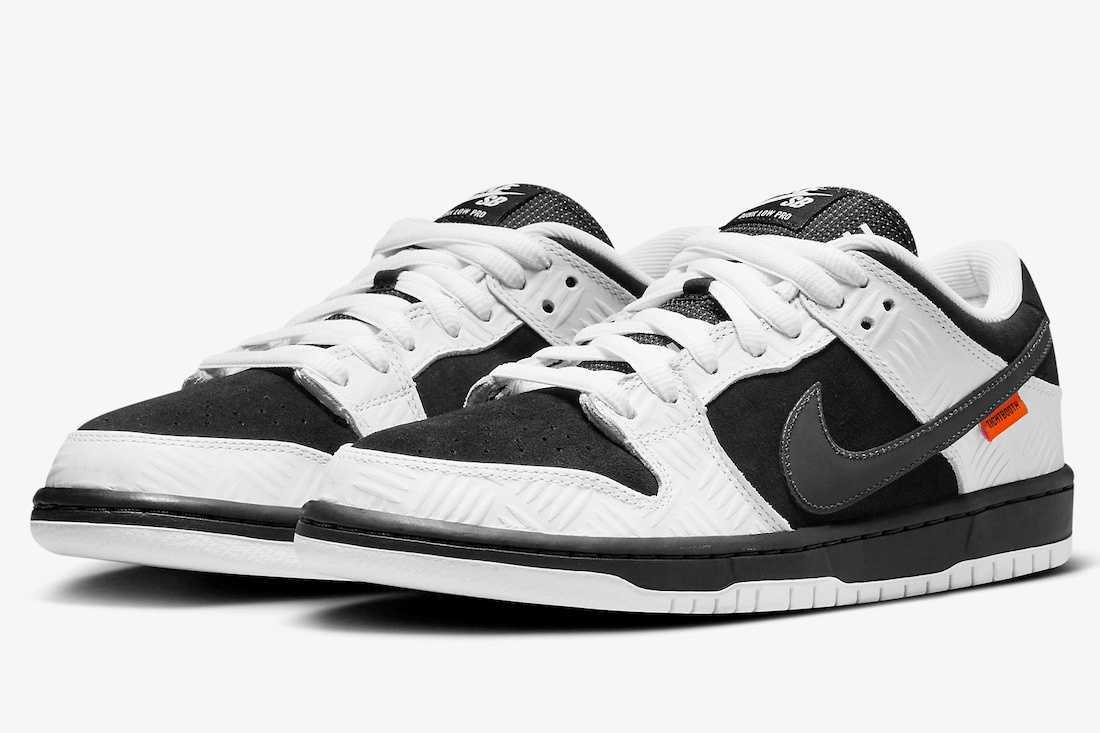TIGHTBOOTH Nike SB Dunk Low Pro QS Black White タイトブース ナイキ ダンク ロー プロ QS ブラック ホワイト FD2629-100 26，5cm US8，5