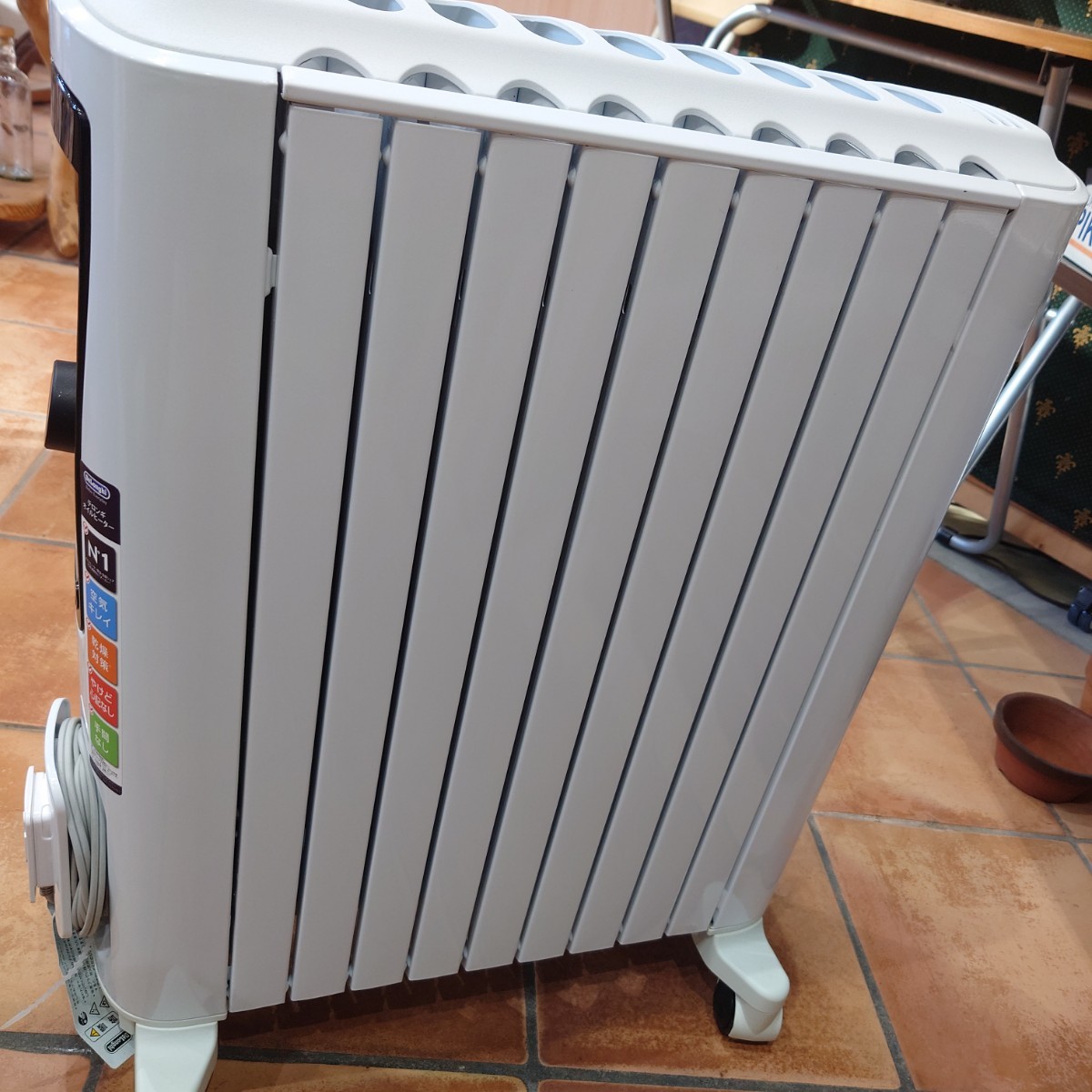 オイルヒーター ユニカルド RHJ65L0915 De'Longhi(デロンギ) ゼロ風 超
