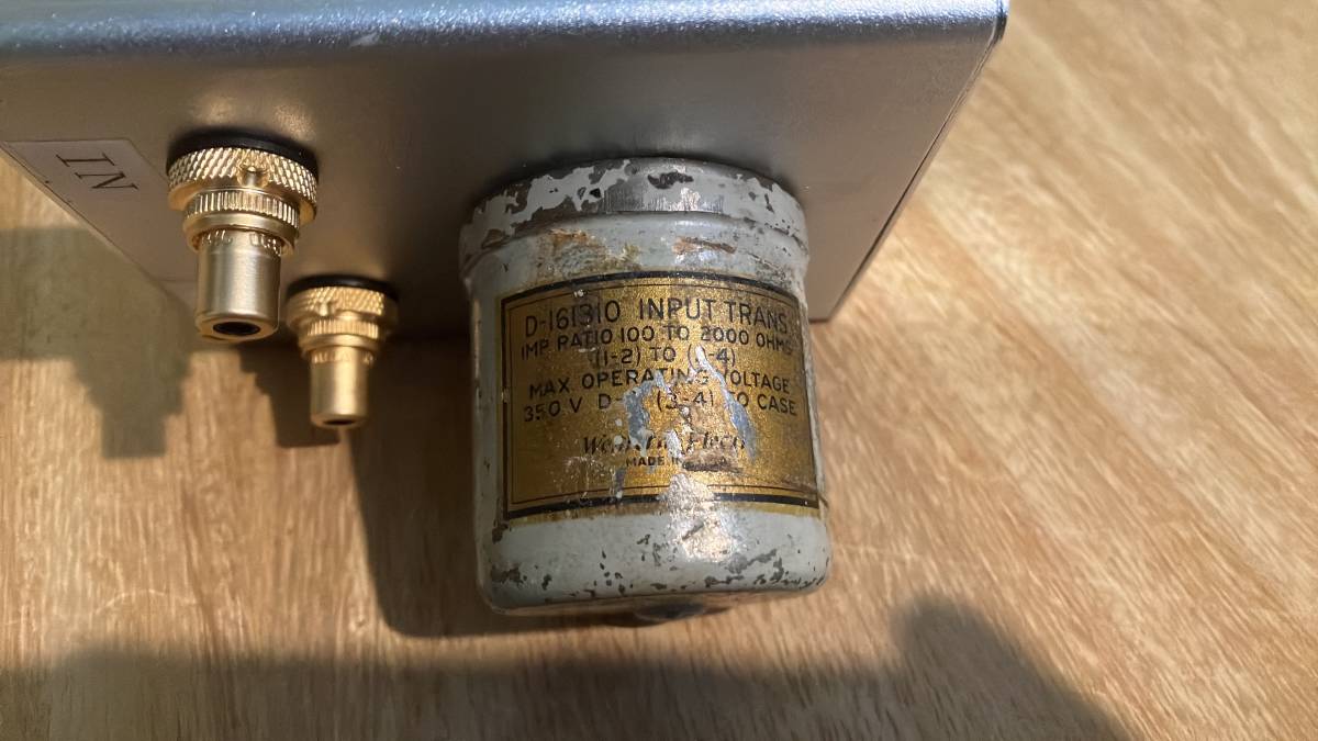 希少！米軍用品Western Electric WE D-161310 トランス 使用、MC、Mに