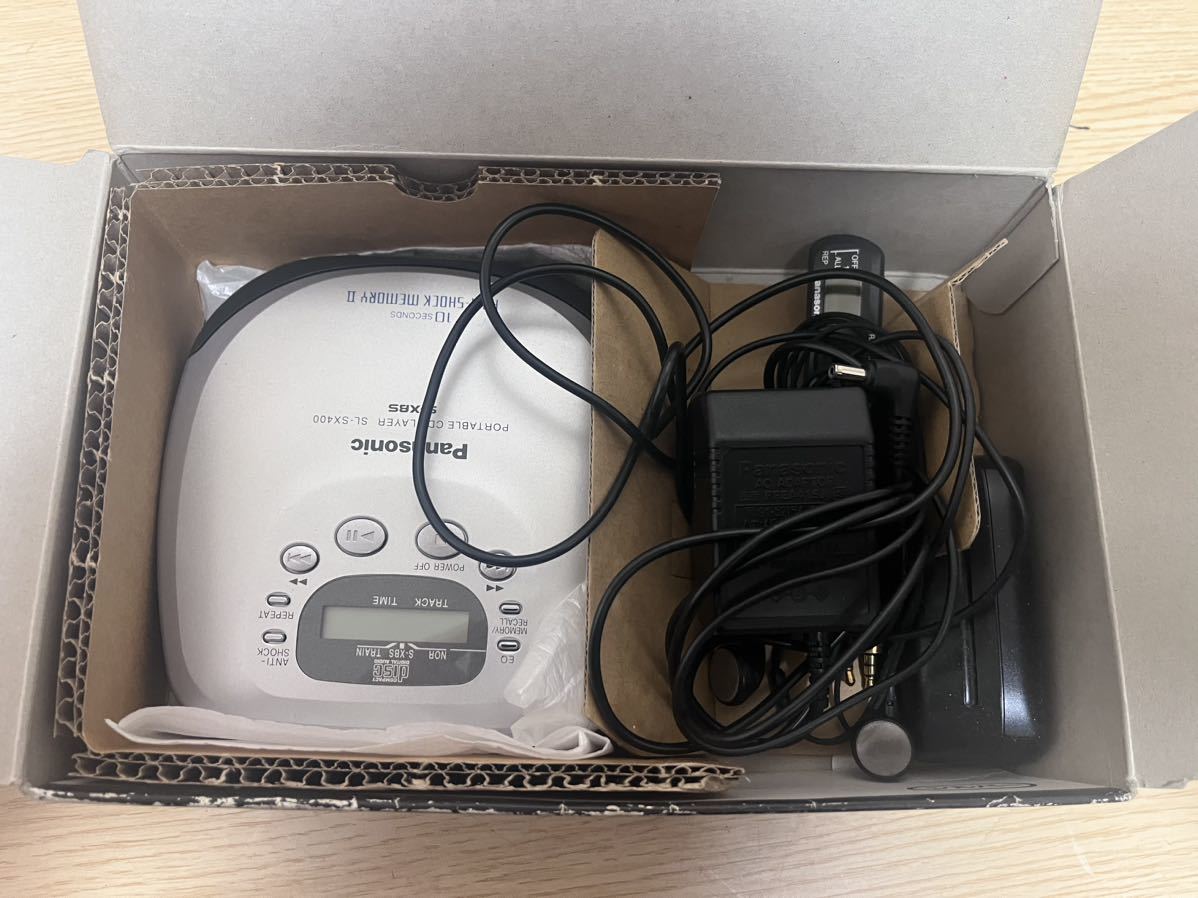 Panasonic SL-SX400 CDプレーヤー 再生ok パナソニック ポータブルCD
