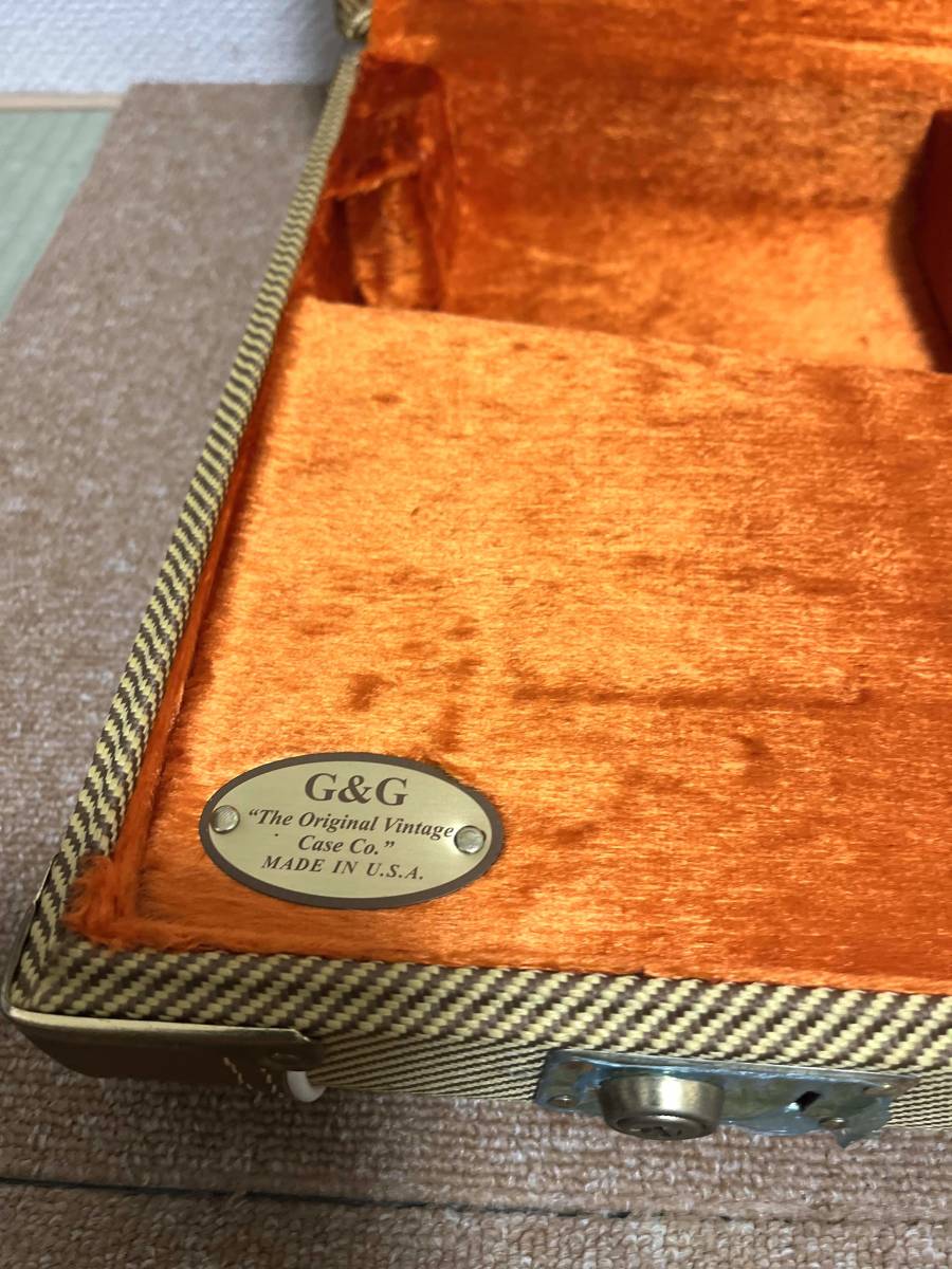FENDER G&G Deluxe Hardshell Cases Tweed For Stratocaster