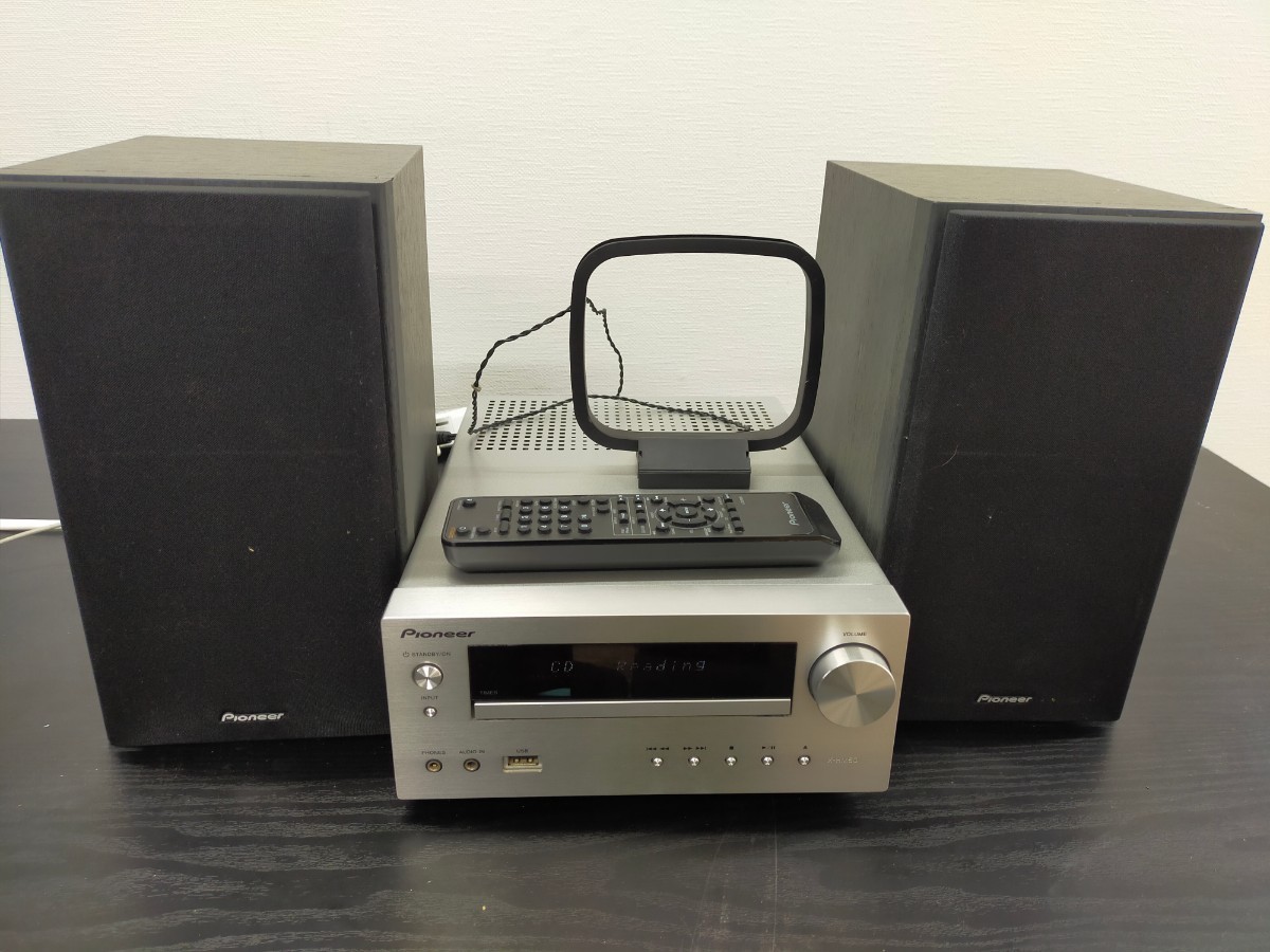 パイオニア CDミニコンポーネントシステム 1円〜☆Pioneer X-HM50 CD
