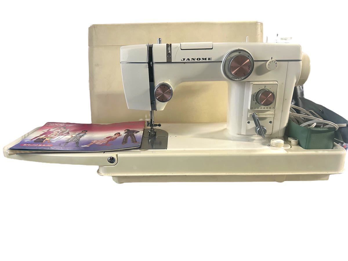 JANOME 0 MODEL ジャノメ 家庭用 ミシン レトロミシン カム式模様縫い 