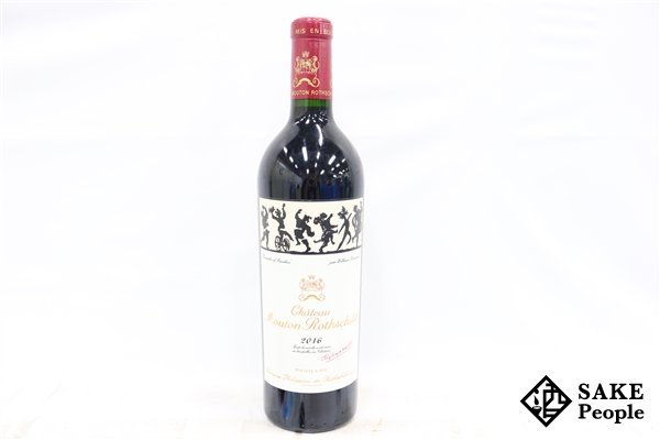 □注目! シャトー・ムートン・ロートシルト 2016 750ml 13.5% フランス