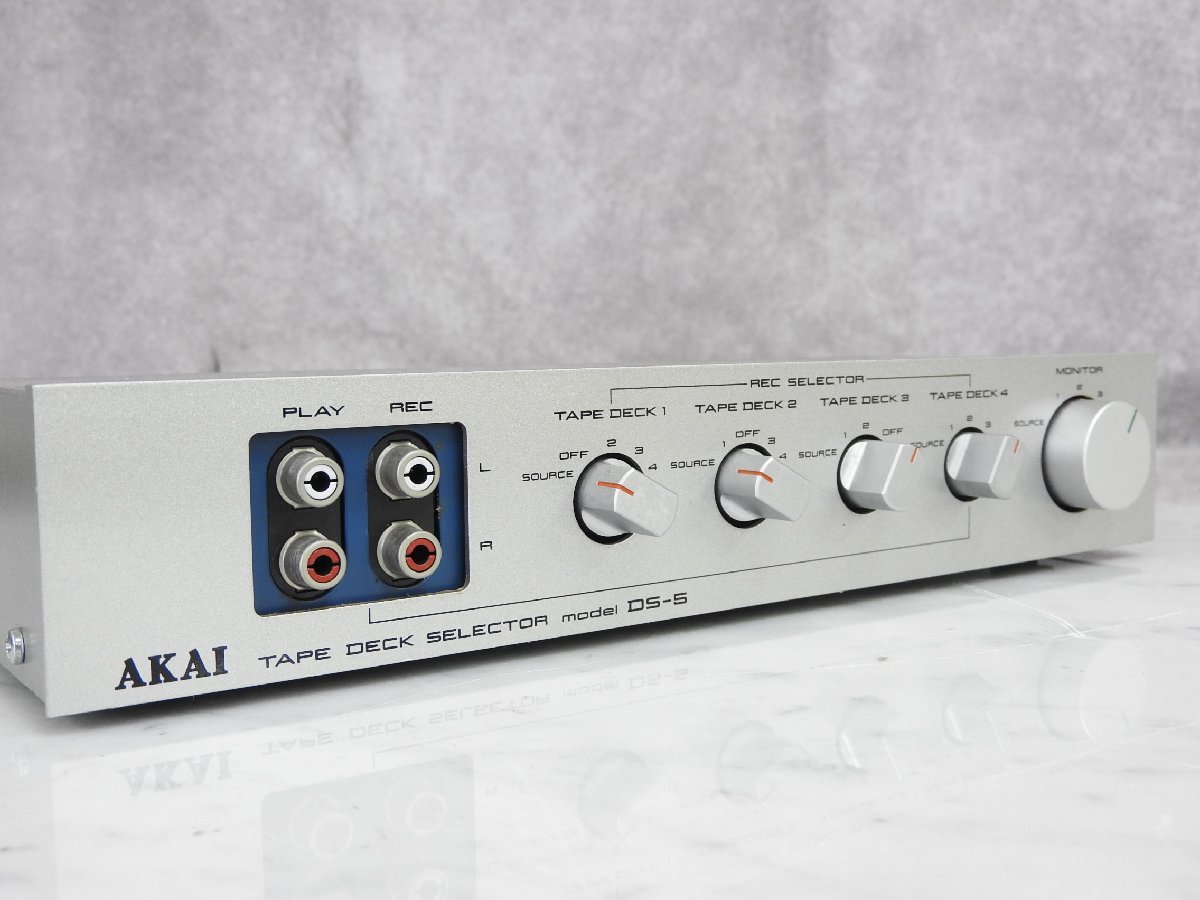 AKAI ☆ AKAI アカイ テープデッキセレクター DS-5 ☆ジャンク