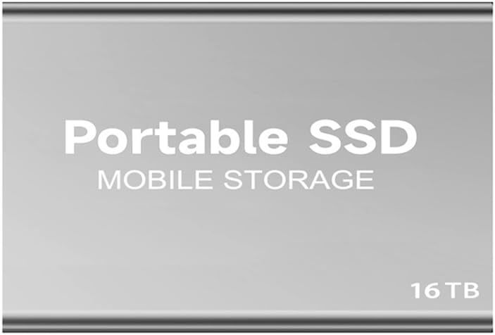 外付けSSD ポータブルSSD 16TB USB3.1Gen1 高速転送 読み込み速度850
