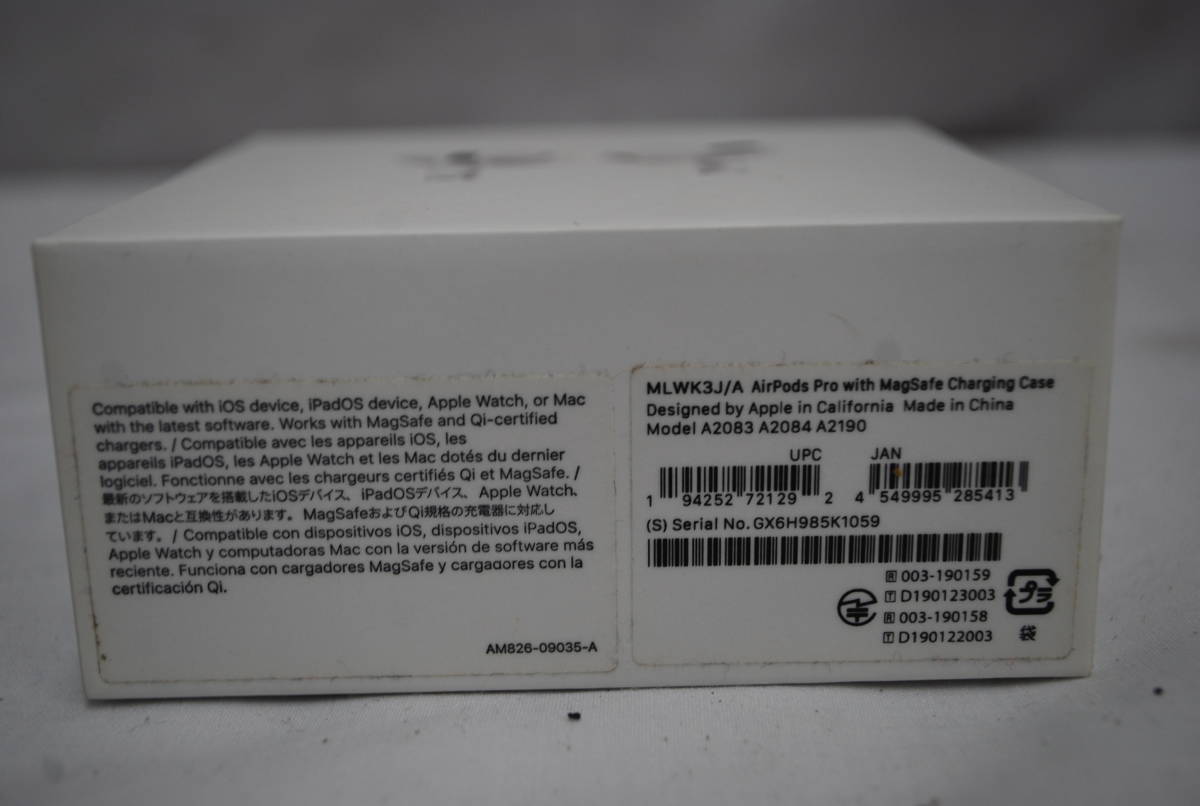 AirPods Apple Pro ジャンク品 Max USB-Cモデル 通電確認済み 音出ない