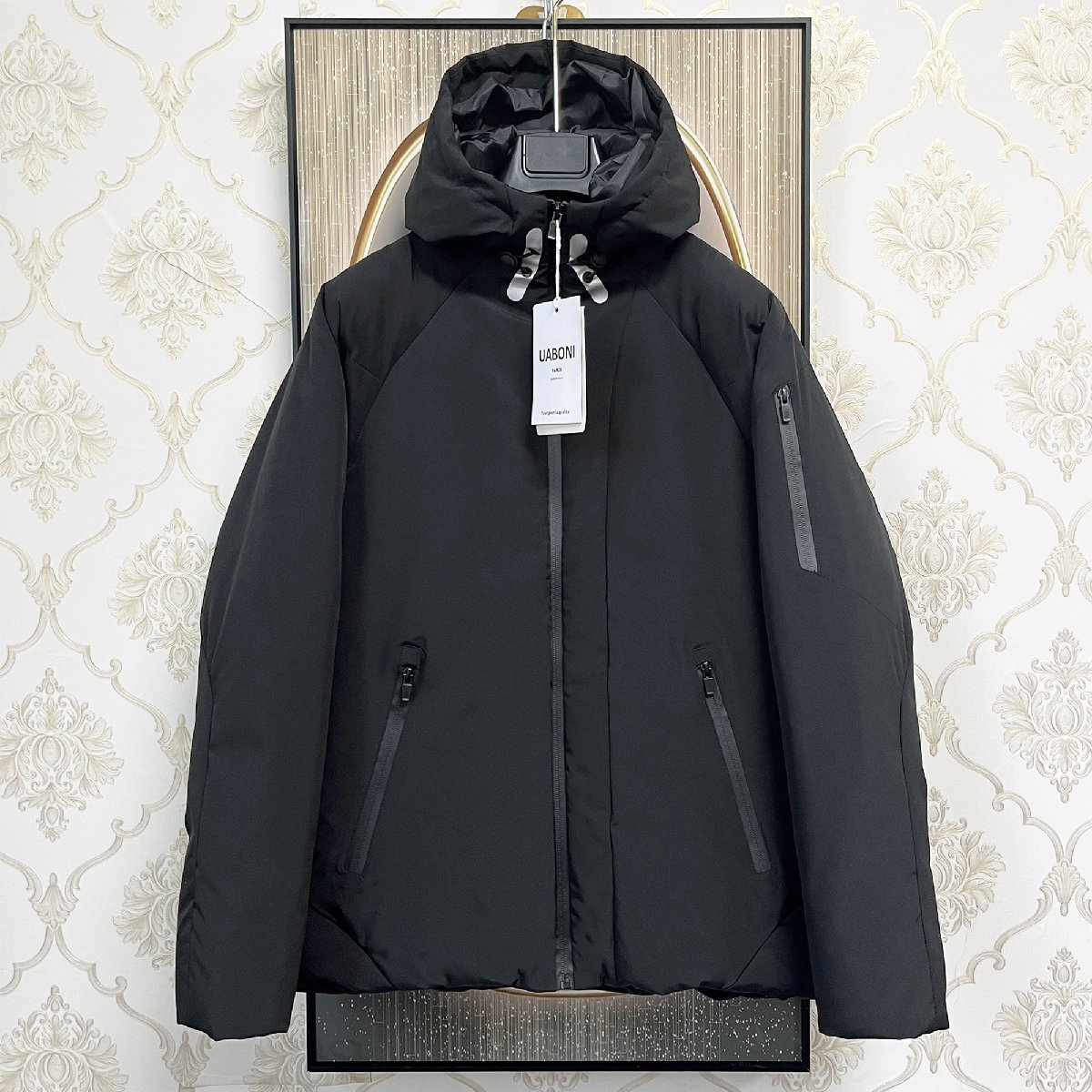 防寒EU製＆定価8万◇UABONI*Paris*ダウンジャケット*ユアボニ*パリ発 
