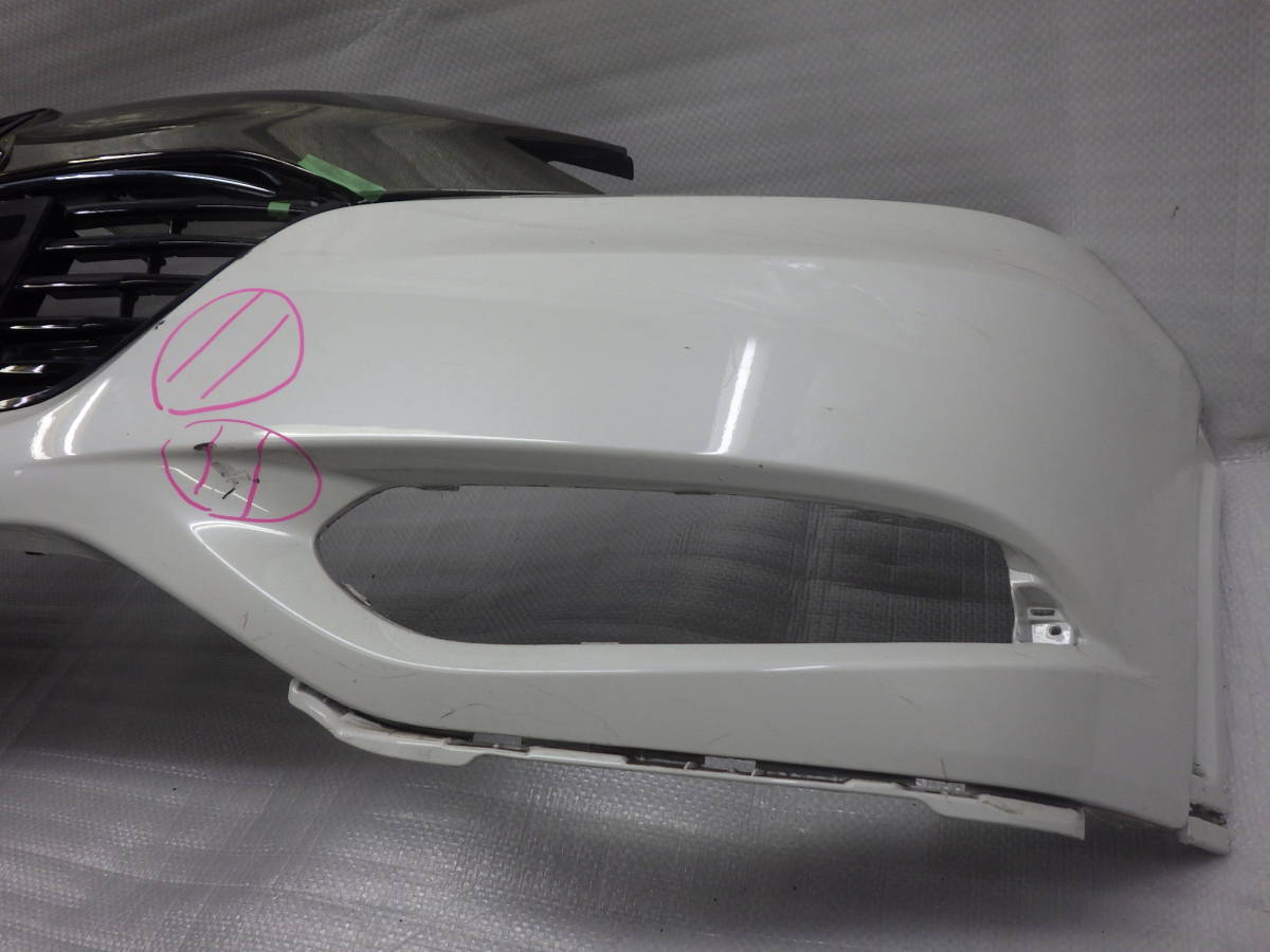 RU1 RU2 RU3 RU4 前期 ヴェゼル 純正フロントバンパー ホンダ ベゼル