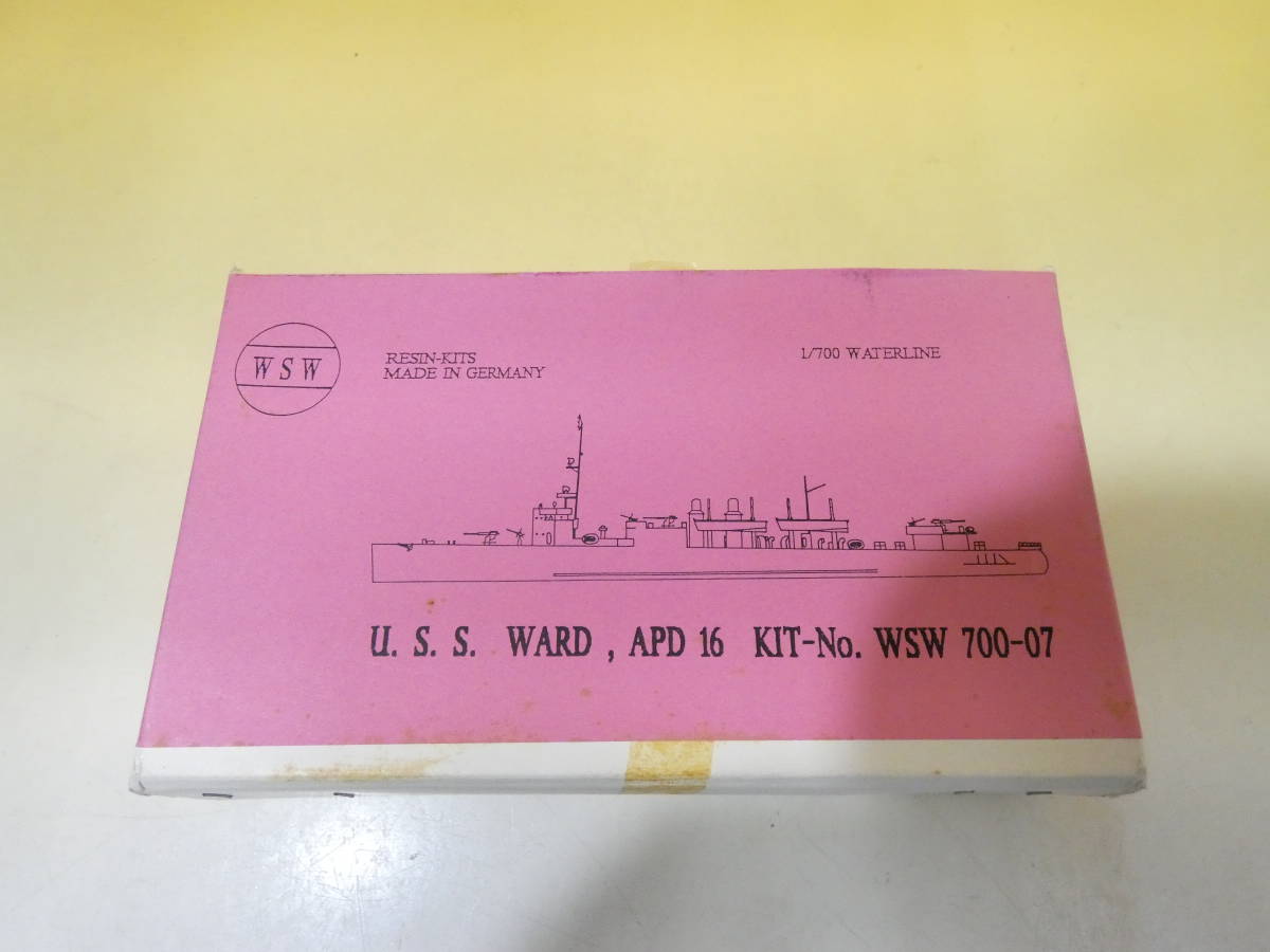 最新作，安い ジャンク扱い WSW 1/700 U.S.S. WARD APD16 ワード アメリカ海軍 未組立品 J5 S1214(その他)｜売買されたオークション情報、yahooの商品情報をアーカイブ公開 - オークファン その他