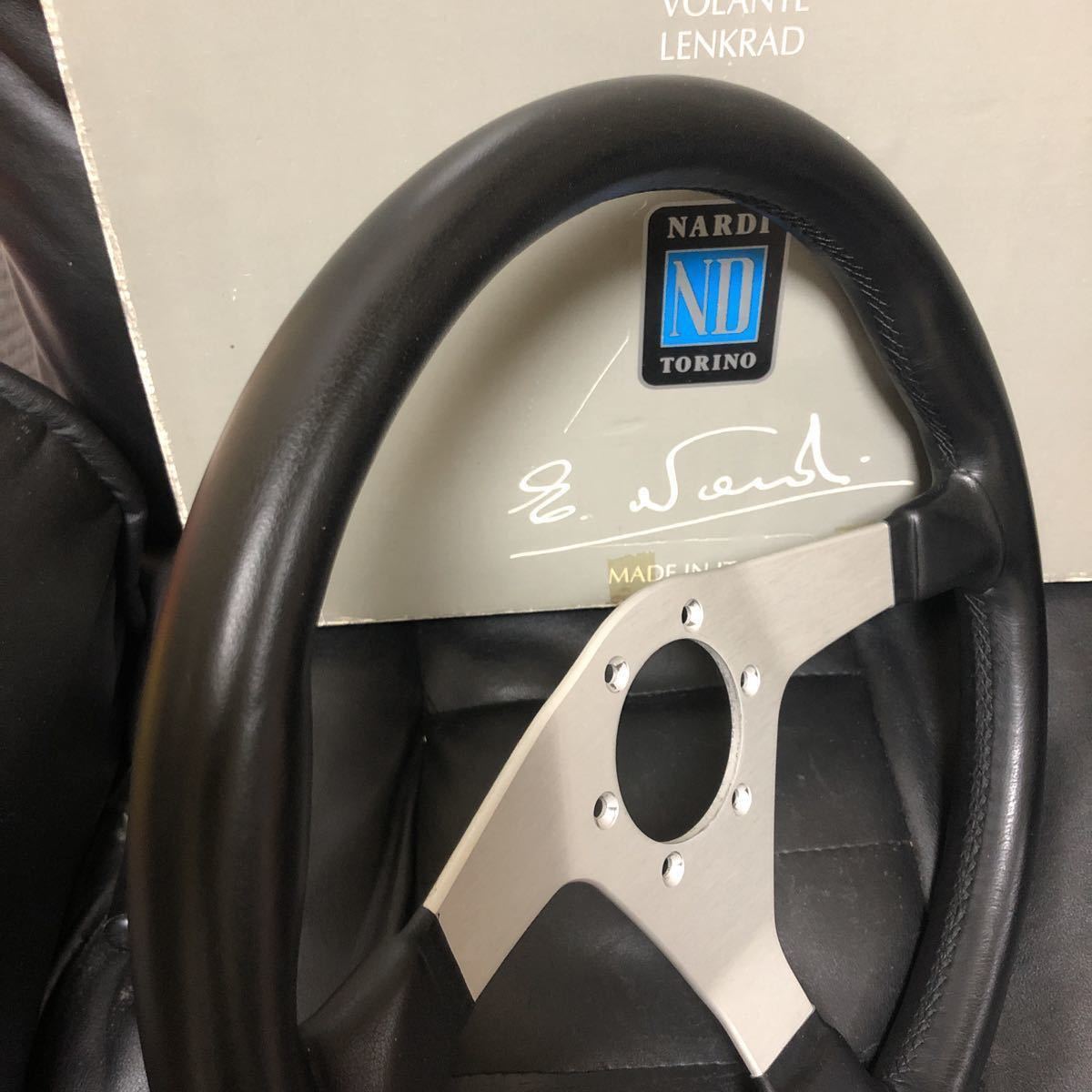 1円スタート 【美品】NARDI GARA 3・ナルディかガラ3・シルバー