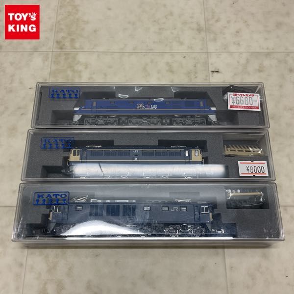 【SALE，100%新品】 1円〜 KATO Nゲージ 3061-6 EF65 1000 下関総合車両所 3092-1 EF210 300 他(鉄道模型)｜売買されたオークション情報、yahooの商品情報をアーカイブ公開 - オークファン その他