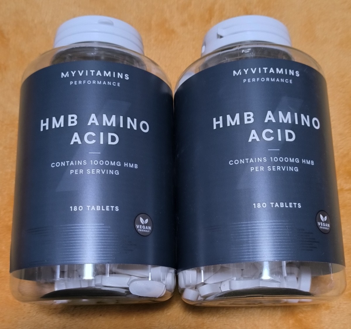 【送料無料】マイプロテイン　HMB タブレット　180錠×2個セット