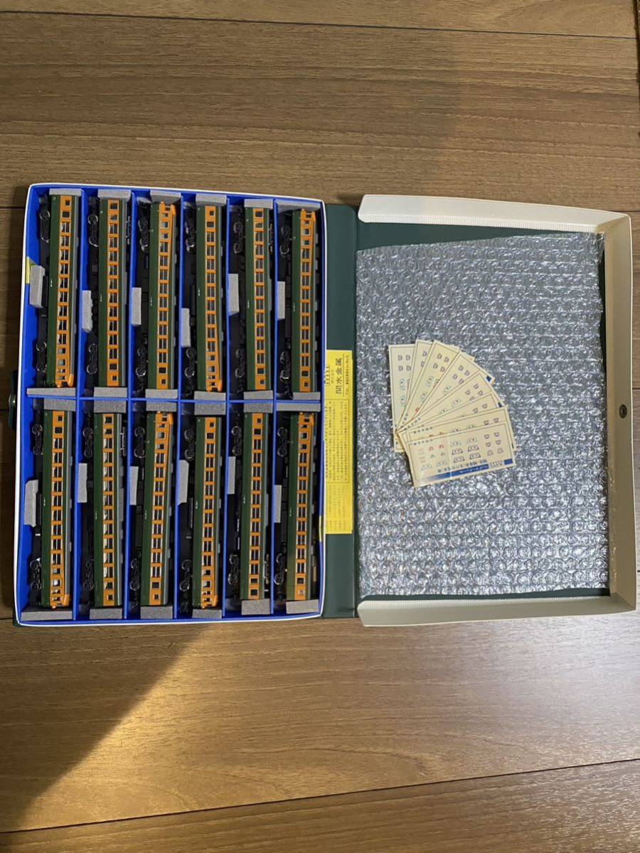KATO Nゲージ クハ165 12両 鉄道模型 中古 KATO KATOの「165系（旧製品）」と、マイクロエースの「155系」を クハ165