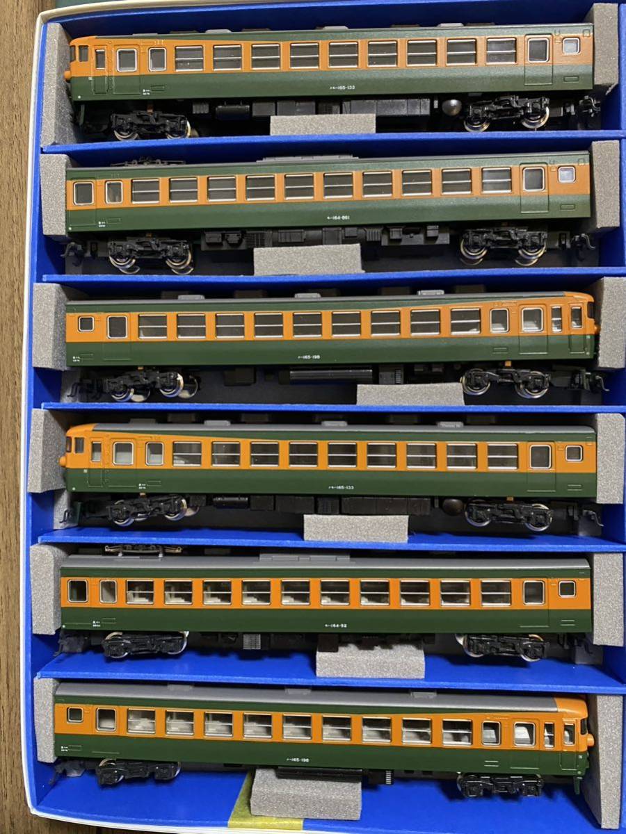 KATO Nゲージ クハ165 12両 鉄道模型 中古 KATO KATOの「165系（旧製品）」と、マイクロエースの「155系」を クハ165