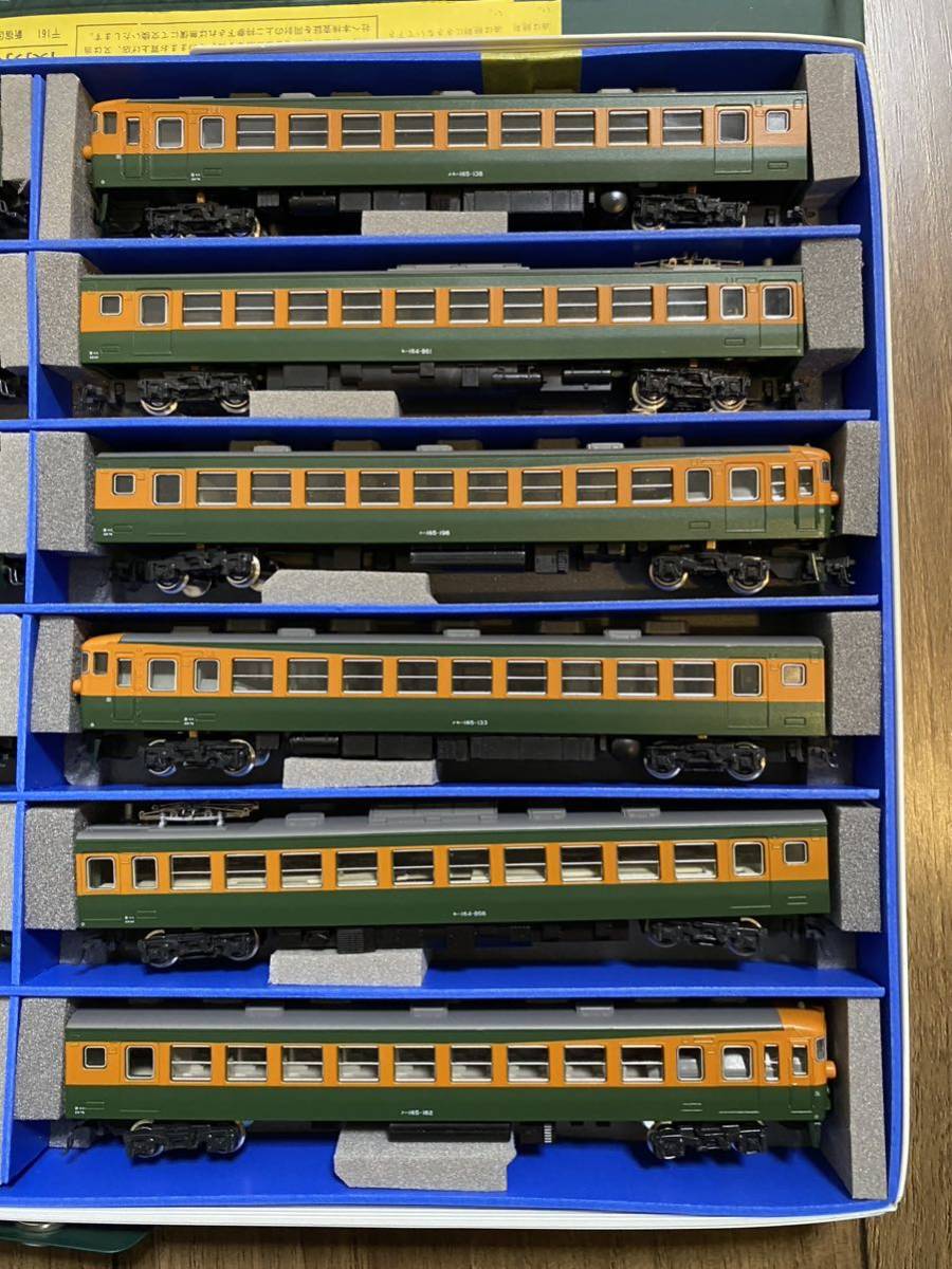 KATO Nゲージ クハ165 12両 鉄道模型 中古 KATO KATOの「165系（旧製品）」と、マイクロエースの「155系」を クハ165