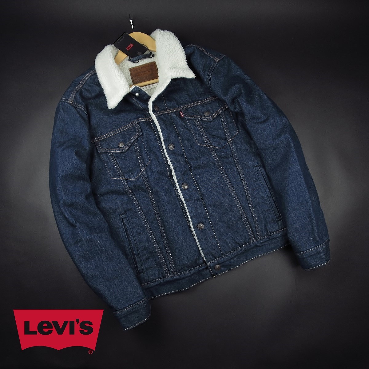 新品☆Levi's/リーバイス/TYPE Ⅲ シェルパ トラッカージャケット