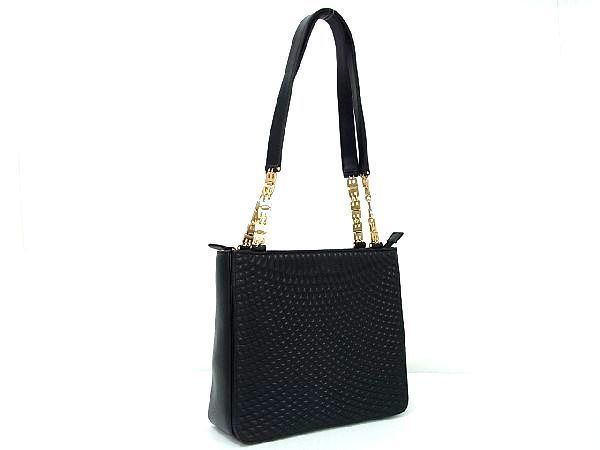 1円 □美品□ BALLY バリー レザー キルティング トートバッグ 