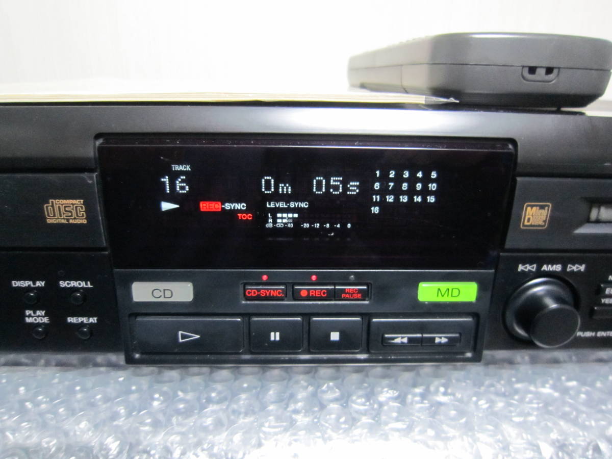 MXD-D1 SONY ソニー CD⁄MDデッキ | Sony 単体コンポ MDLP非対応 CD