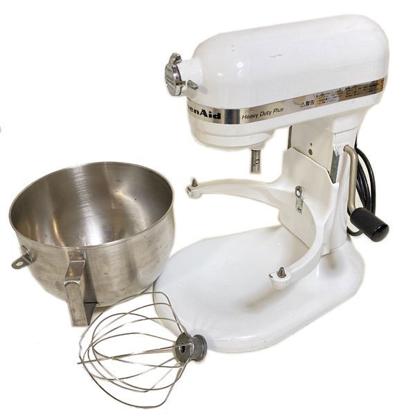 KitchenAid ホワイト ミキサー　キッチンエイド Kitchen Aid (キッチンエイド) KSM6 スタンドミキサー 卓上ミキサー