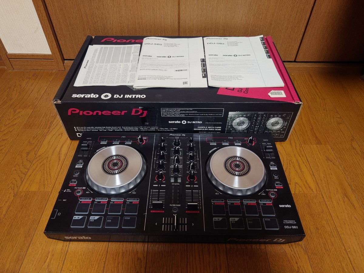 PIONEER DDJ-SB2 PCDJ DJコントローラー 取説、元箱付き 【公式通販】