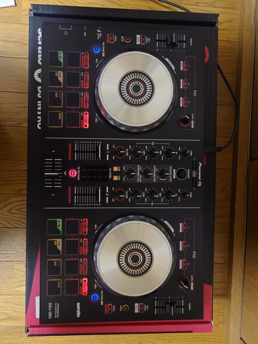 PIONEER DDJ-SB2 PCDJ DJコントローラー 取説、元箱付き 【公式通販】
