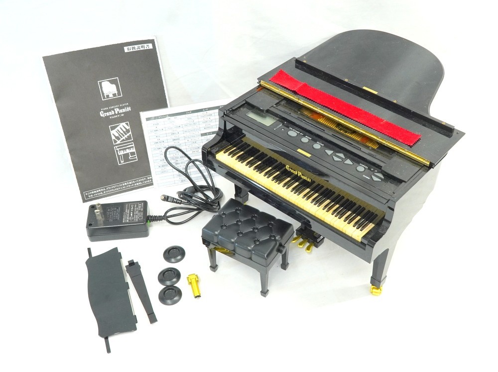 1000円スタート グランドピアニスト Grand Pianist SEGATOYS セガトイズ ピアノ 楽器 自動/手動演奏 おもちゃ 通電/動作確認済 11 HH30025