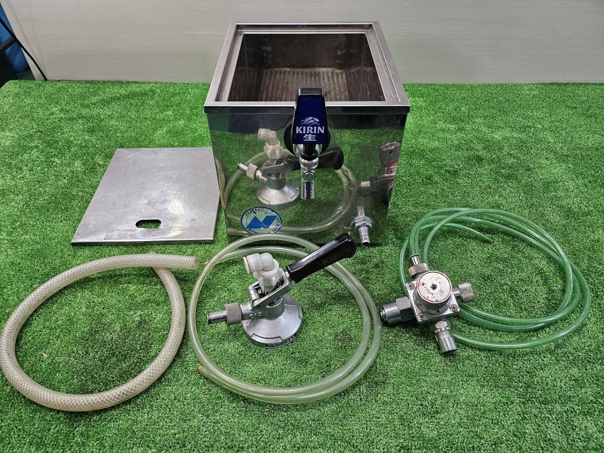 中古ジャンク扱い品 ニットク CP-2 キリン KIRIN ビアサーバー 氷冷式 生ビールサーバー 電源不要 祭り BBQ イベントに 1スタ 1円スタート