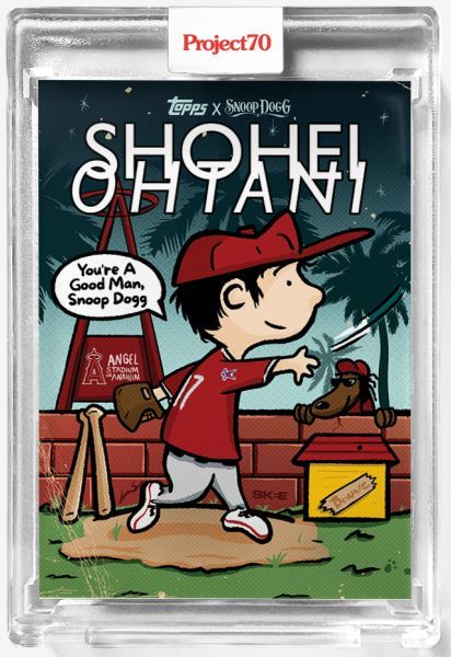 大谷翔平 by Snoop Dogg Topps Project70 カード 890 ～スヌーピー Topps Dogg Project70 藝術家畫卡(大谷翔平WBC SnoopDogg shohei的價格推薦-