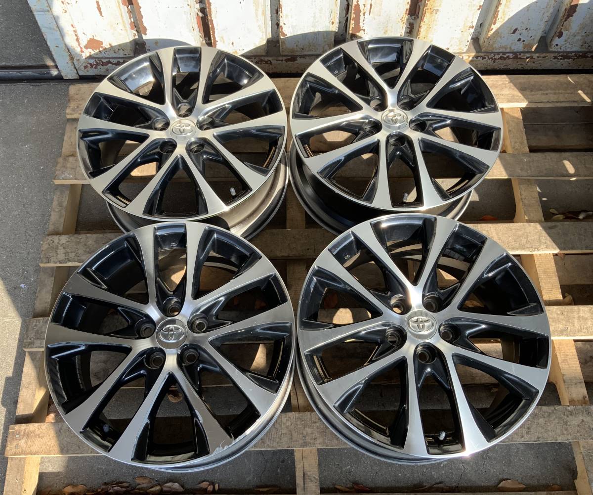 TOYOTA ACR50W エスティマ 純正アルミホイール 18インチ 7J +51 5H 