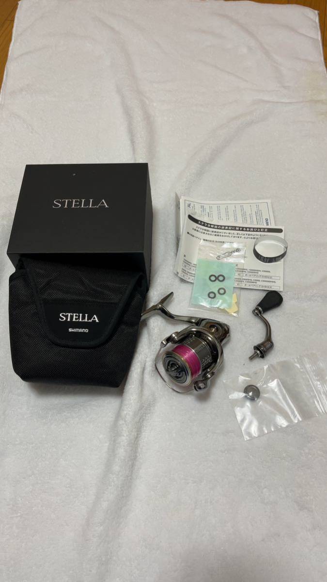 極美品 1度使用 シマノ 18 ステラ C2000S 試投のみ シマノ 18ステラ 極