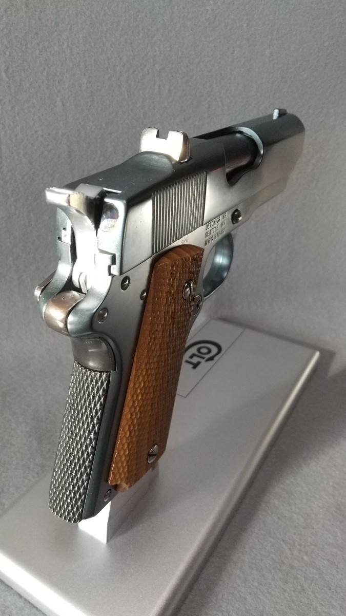 MGC デトニクス45 ブラック ABS樹脂製合法中古品木グリ付 鑑賞モデルです