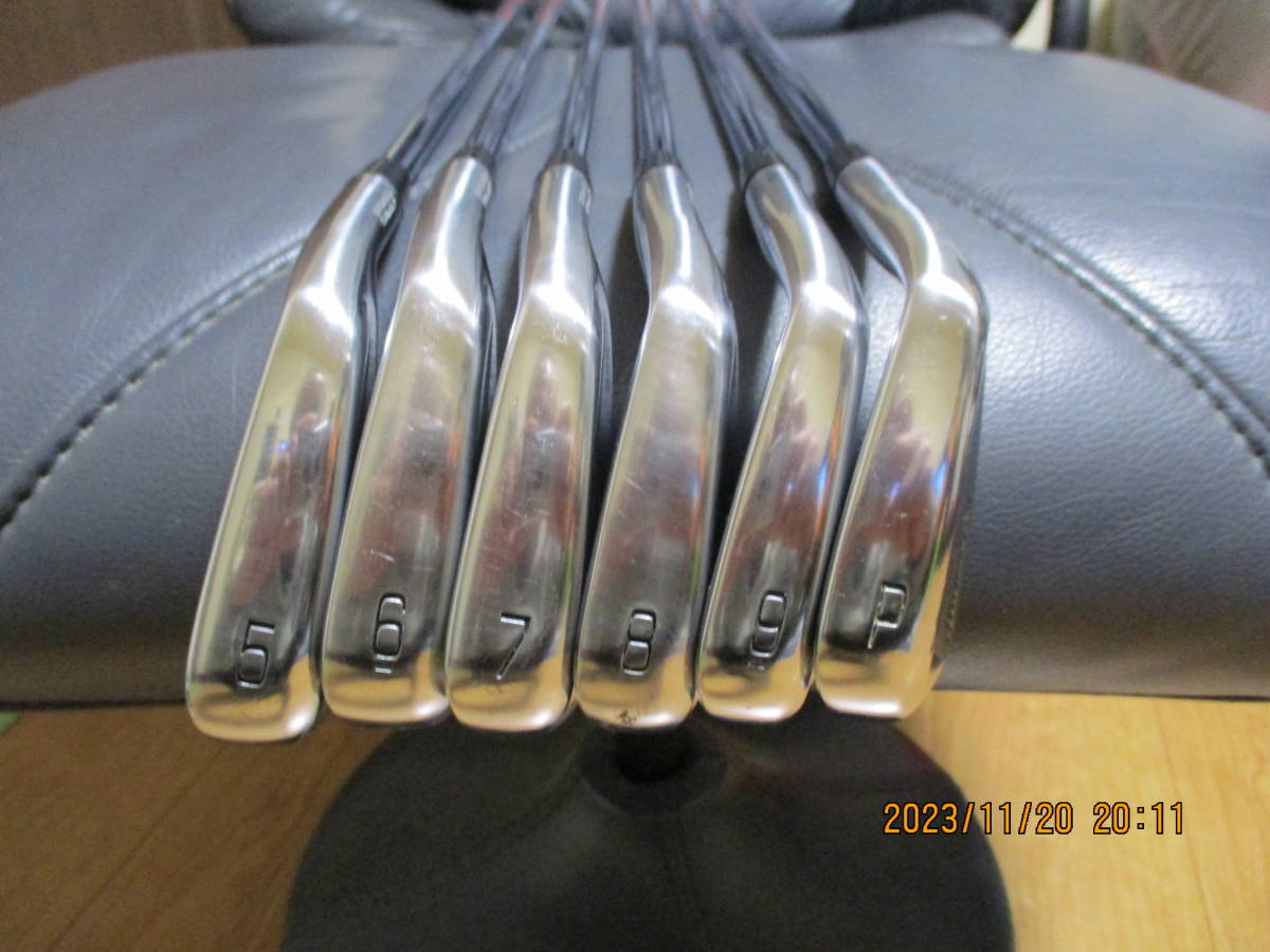 0 Pro Mizuno ミズノプロ Irons スチール アイアン ミズノ 計7本の Set 