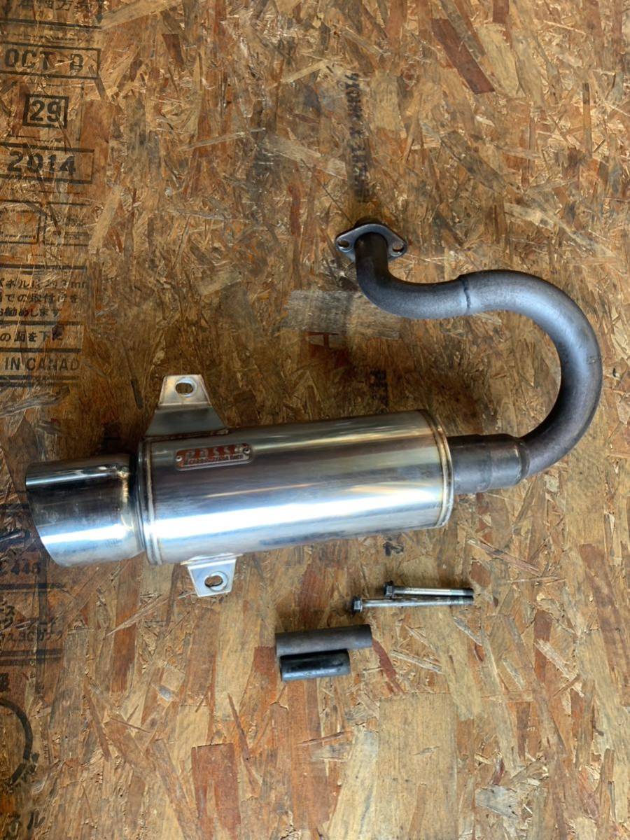 ホンダ・フュージョン用、ROSSO社製マフラー中古品