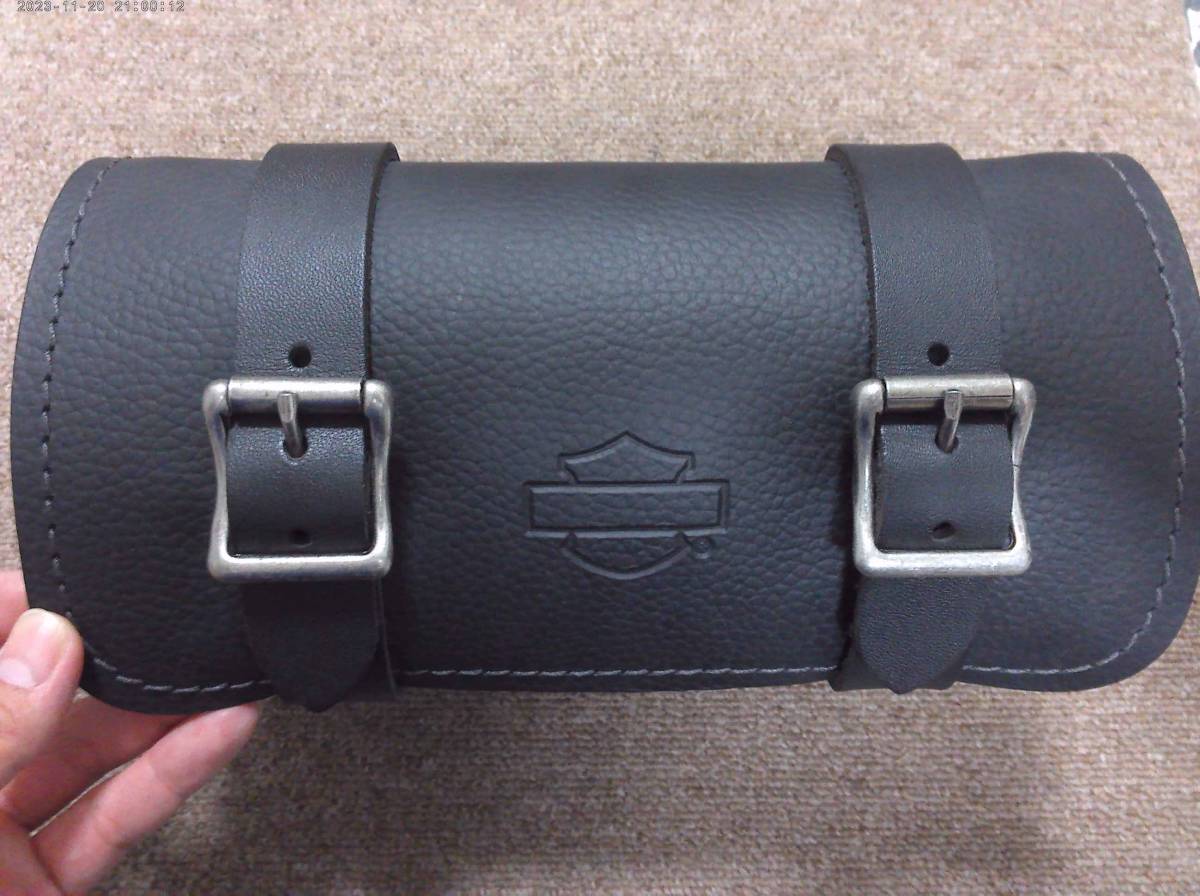 ＜未使用＞　ハーレー純正　ダウンチューブバッグ　ブラック