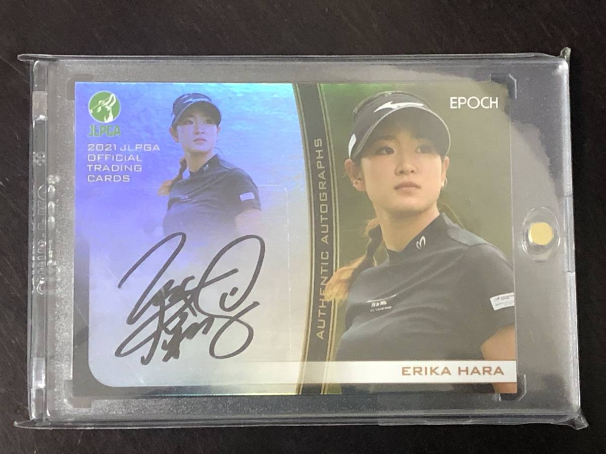439【原英莉花】2021 JLPGA 直筆サインパラレル 30枚限定 JLPGA ⁄ 原英莉