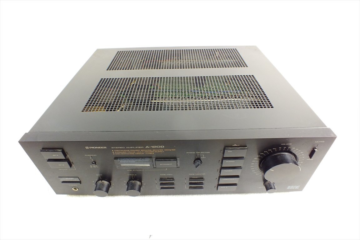 ◇ PIONEER パイオニア A-120D アンプ 中古 現状品 231108R7108 ◇ PIONEER パイオニア A-120D アンプ 中古 現状品 231108R7108