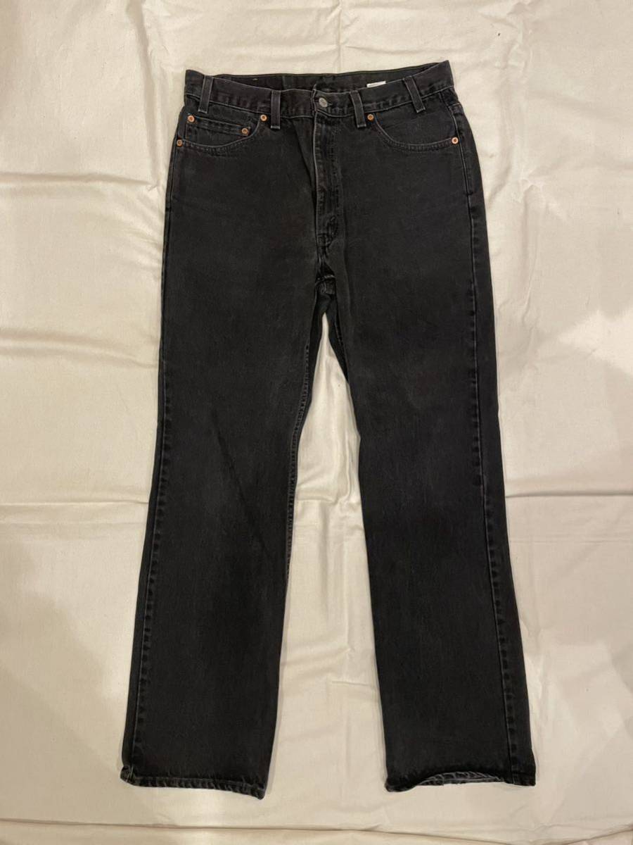 激レア 90s ビンテージ Levis リーバイス 517 ブラック BLK 36/34 USA