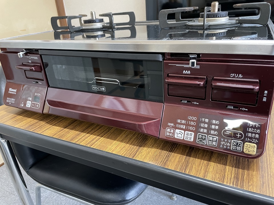 リンナイ ガスコンロ RTS65AWK1RG-AR ココットプレート付 都市 リンナイ ガスコンロ RTS65AWK1RG-AR ココットプレート付 都市