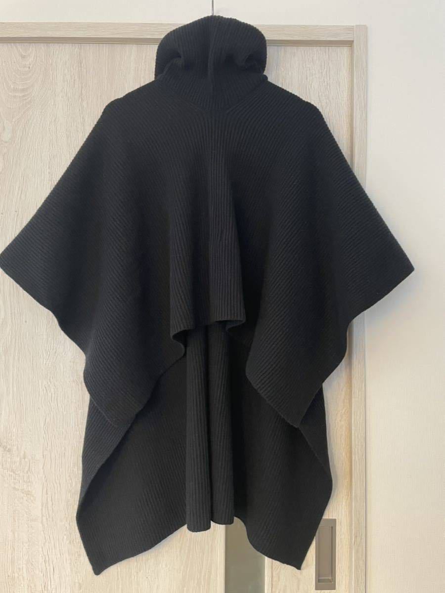 ☆美品☆APSTUDIO タートルネックプルオーバー ニットポンチョ