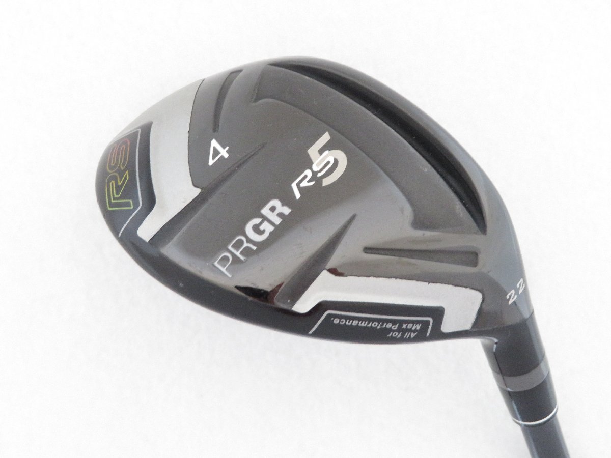 PRGR RS5 ユーティリティ 4番 5番 セット アイアン感覚でウッドのよう