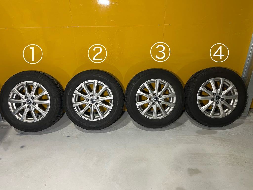 車 トヨタ 30プリウス 純正ホイール＆スタッドレス 205/65R15
