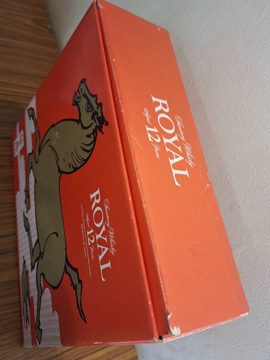 古酒！未開栓！】 サントリー ローヤル12年干支ボトル2002年 午