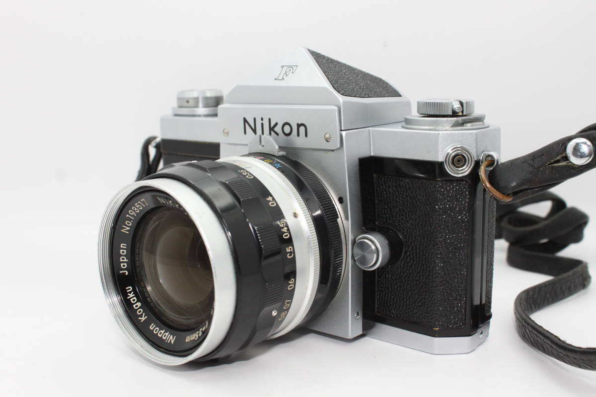 ☆実用美品☆Nikon ニコン F アイレベル 富士山マーク 658万台 シルバー