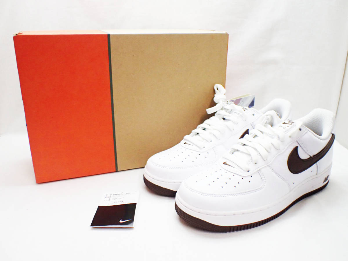 KM-3424《スニーカー》NIKE AIR FORCE 1 LOW RETORO/ナイキ エアフォース1 ロー レトロ★DM0576 100★27cm★タグ付 保管 未使用★