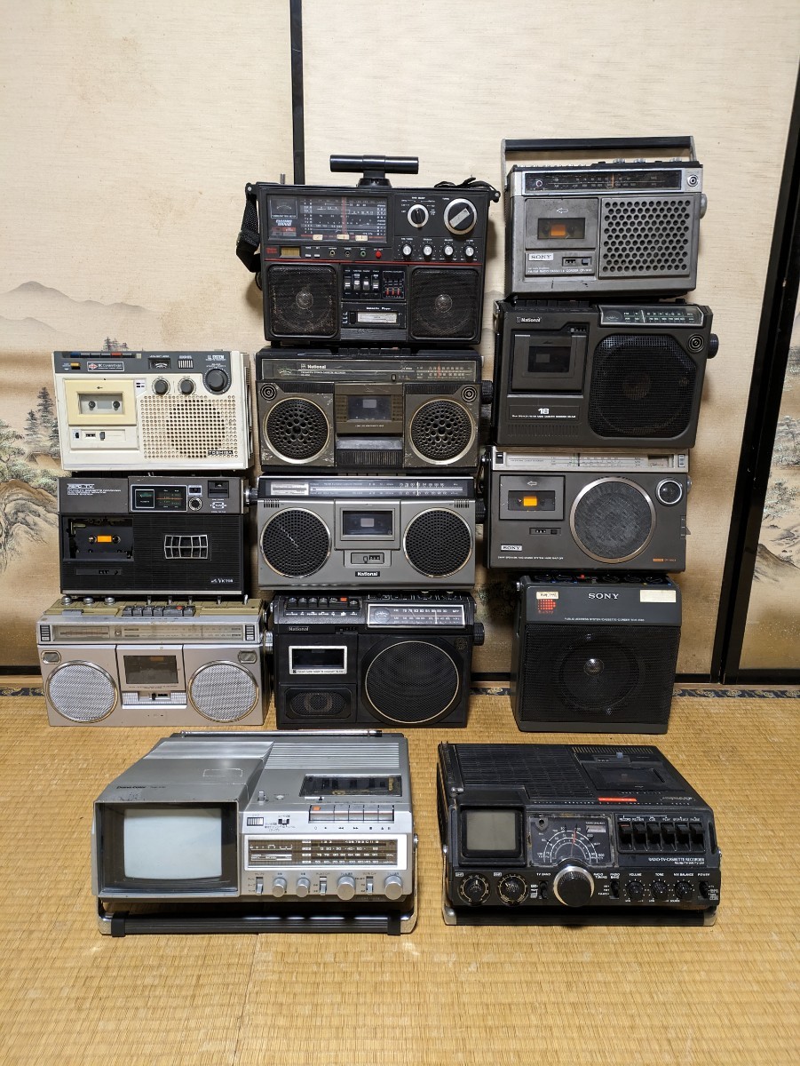 レトロ 昭和 SONY victor pana color National electro brand toshiba