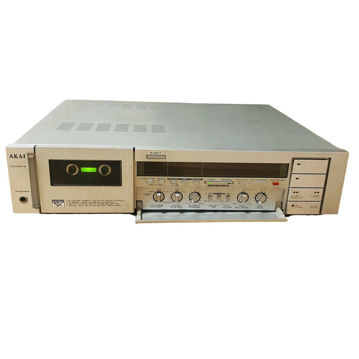 AKAI アカイ カセットデッキ gx-f71 cassette deck ステレオカセット